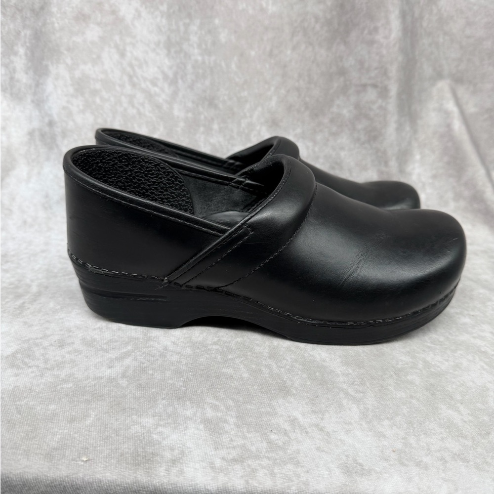 Dansko Women's Black Slip-On Clogs